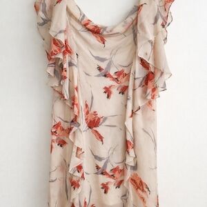 Floral Ruffle Dress